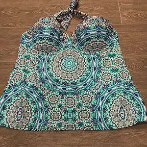 New Jessica Simpson swim top size large